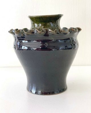 George E.  Ohr Pottery Vase,  c.  1897 - 1900 2