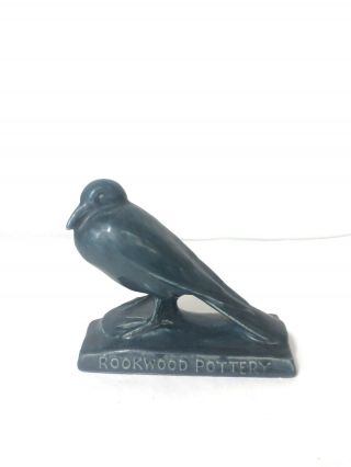 1928 Rookwood Pottery Rook Bird
