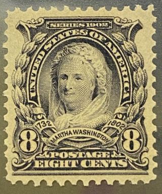Us Stamps,  Scott 306 8c Martha Washington 1902 Gc Xf 90 2019 Pse Certificate