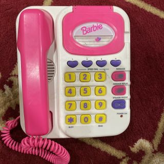 Vintage Mattel Barbie Talking Phone Answering Machine
