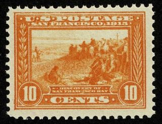 Scott 400 10c Panama - Pacific Exposition 1913 Nh Og Never Hinged Well Center