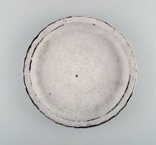 Svend Hammershøi For Kähler (denmark),  Glazed Stoneware Low Bowl