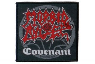 Morbid Angel Covenant Death Metal Woven Sew - On Patch