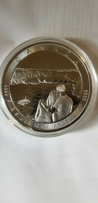 $50 Dollar Canada The Great Series Niagara Falls 10 Oz.  9999 Fine Silver 2017
