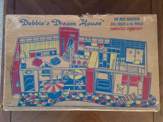 Mid Century Mod Deluxe Reading Debbie’s Dream House Dollhouse Parts Furniture