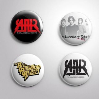 4 All - American Rejects - Pinbacks Badge Button 25mm 1