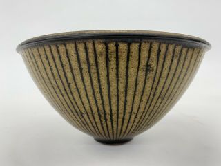 Vintage Harrison Mcintosh Handthrown Stoneware Studio Pottery Bowl