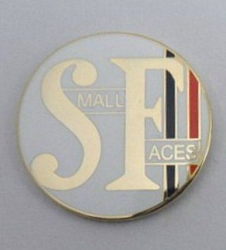 The Small Faces Enamel Badge.  Mod,  The Who,  Vespa,  Weller