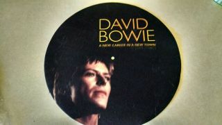 David Bowie Career In A Town Promo Only Turntable Slipmat -