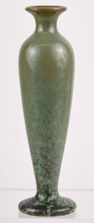 Fulper Pottery 7 " Tall Bud Vase Crystalline Glaze