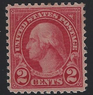 Us Stamps - Scott 595 - Perf 11 X 11 - Lightly Hinged - Vf $250 (h - 377)