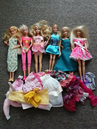 Vintage Barbie Dolls Shoes and Clothes Bundle 2