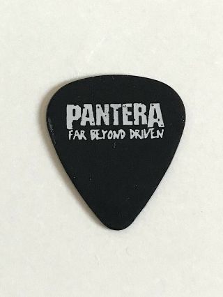 Pantera " Far Beyond Driven " Promotional Guitar Pick