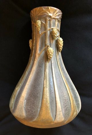 Amphora Teplitz Art Nouveau Art Pottery Vase By Paul Dachsel