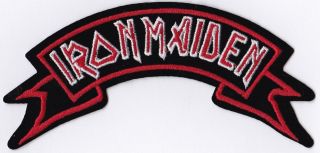 Iron Maiden - Rocker Logo - Iron Or Sew On Patch