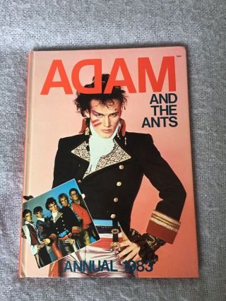 Adam And The Ants Annual 1983 Vintage Collectable Book