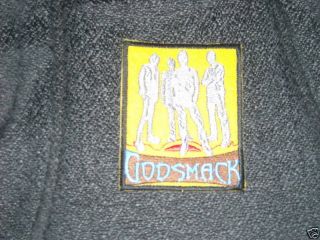 Vintage Godsmack Iron On Patch 2 7/8 " X 2 1/4 "