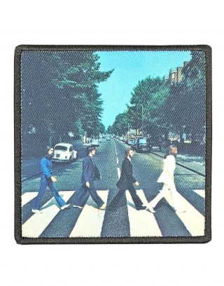 The Beatles Patch Abbey Road Album Cover Official Embroidered Iron On