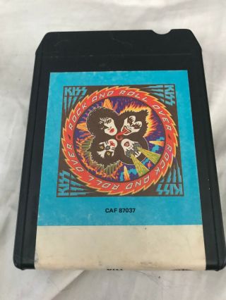 Kiss Rock And Roll Over 8 Track Ace Frehley Gene Simmons Paul Stanley Peter Cris