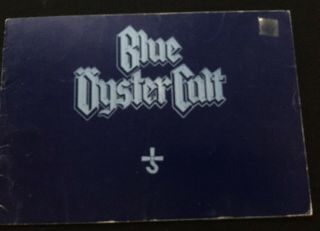 Blue Oyster Cult - 1979 Mirrors Tour Brochure