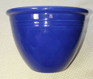 Vintage Fiesta Ware No.  1 Nesting Mixing Bowl Cobalt Blue