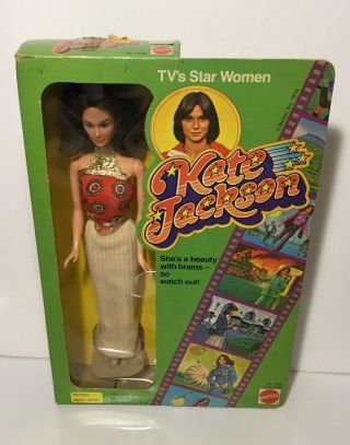 1978 Mattel Tv’s Star Women Kate Jackson Fashion Doll /w Box