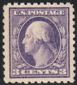 Sc 464 - 3c George Washington Perf 10 Mnh Cv $165