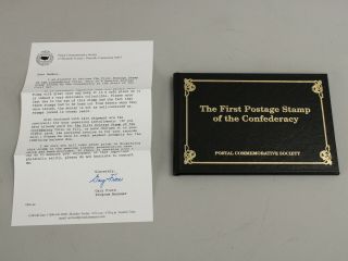 First Postage Stamp Of Confederacy 5c Jefferson Davis Csa 1 $250 Retail Vf Pcs
