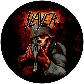 X 3 Slayer Stickers Decals Reign In Blood Etc Quality 100mm 4 " Fast Post 1