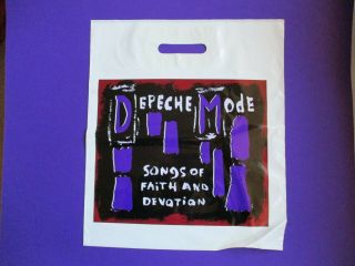 Depeche Mode Promo Carrier Bag Songs Of Faith And Devotion 1993 Uk
