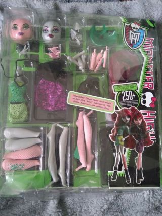 Monster High Create A Monster Cam Werewolf And Dragon Starter Pack Complete