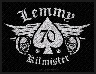 Official Licensed - Lemmy - 70 Sew On Patch Metal Motorhead