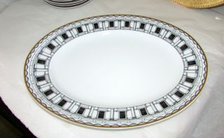 Rosenthal Classic Germany Fornasetti Dekor Palladiana Large Serving Platter 15 "