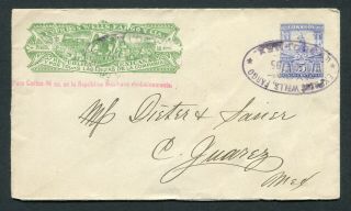 Usa & Mexico " Wells Fargo " 1860 To 1890 Lot 6 Covers,  2 Front Covers