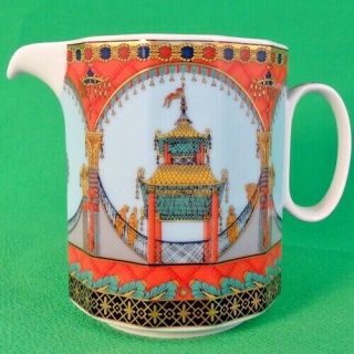 Voyage Of Marco Polo By Rosenthal Versace Creamer 3.  25 " Tall Germany