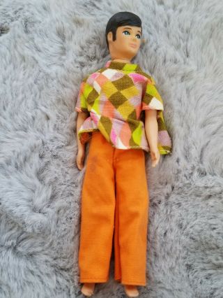 Vintage 1970s Topper Toys Dawn Doll - Male Doll