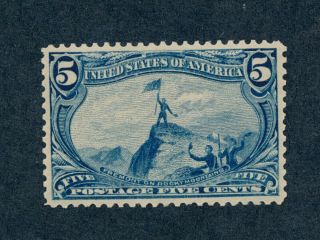 Drbobstamps Us Scott 288 Very Lightly Hinged Stamp Cat $100
