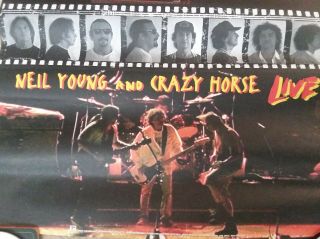 NEIL YOUNG & CRAZY HORSE - (PROMO POSTER) YEAR OF THE HORSE (1997) 3