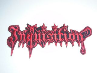 Inquisition Black Metal Iron On Embroidered Patch