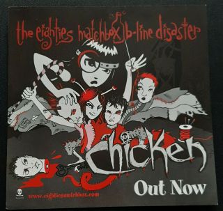 EIGHTIES MATCHBOX B - LINE Chicken RARE UK Promo In Store Display 12 