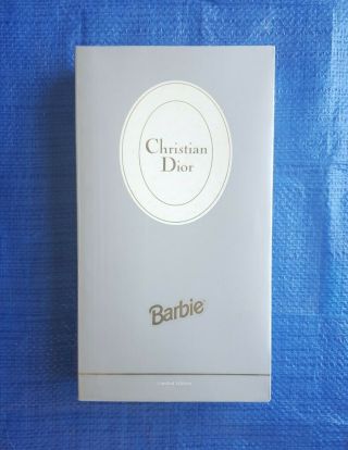 Mattel 1995 Christian Dior Limited Edition Barbie Doll W/ Shipper Box