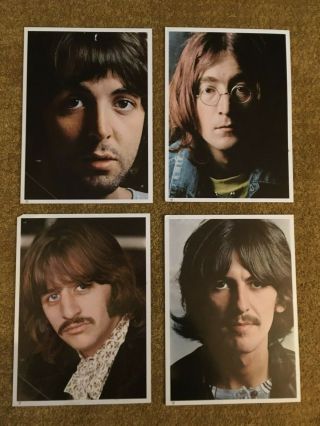 The Beatles White Album Photos John George Ringo Paul No Record Or Cover