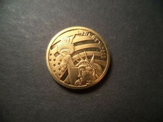 $5.  00 Cook Island 1/10 Ounce.  24 Pure Gold Coin