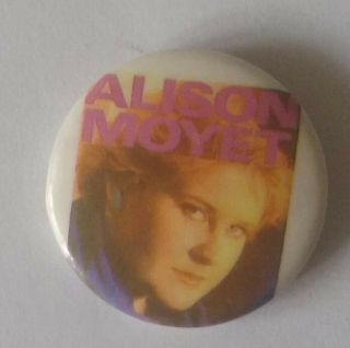 Alison Moyet Button Badge 80 