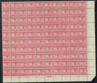 716 Sheet Of 100 1932 2c Olympic Winter Games Issue - Og/nh