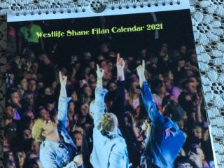Shane Filan Westlife Calendar 2021