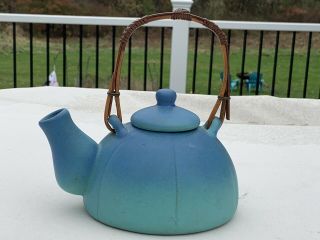 Exceptional Van Briggle Ceramic Tea Pot Arts & Crafts