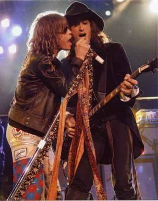 Steven Tyler Joe Perry Aerosmith 8 X 10 Photo