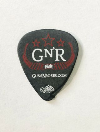 Guns N Roses Bumblefoot Chinese Democracy Rock Tour Guitar Pick Authentic Rare