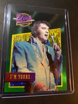 1992 Elvis I’m Yours Foil Card / The River Group / Direct From Memphis
